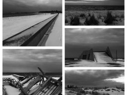Amager Strand in Black &amp; White