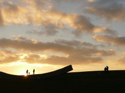 Sunset hour, Amager Strand Denmark