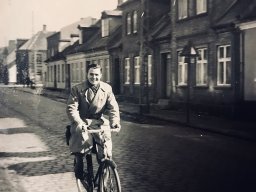 My dad in Nakskov - late ´50ties